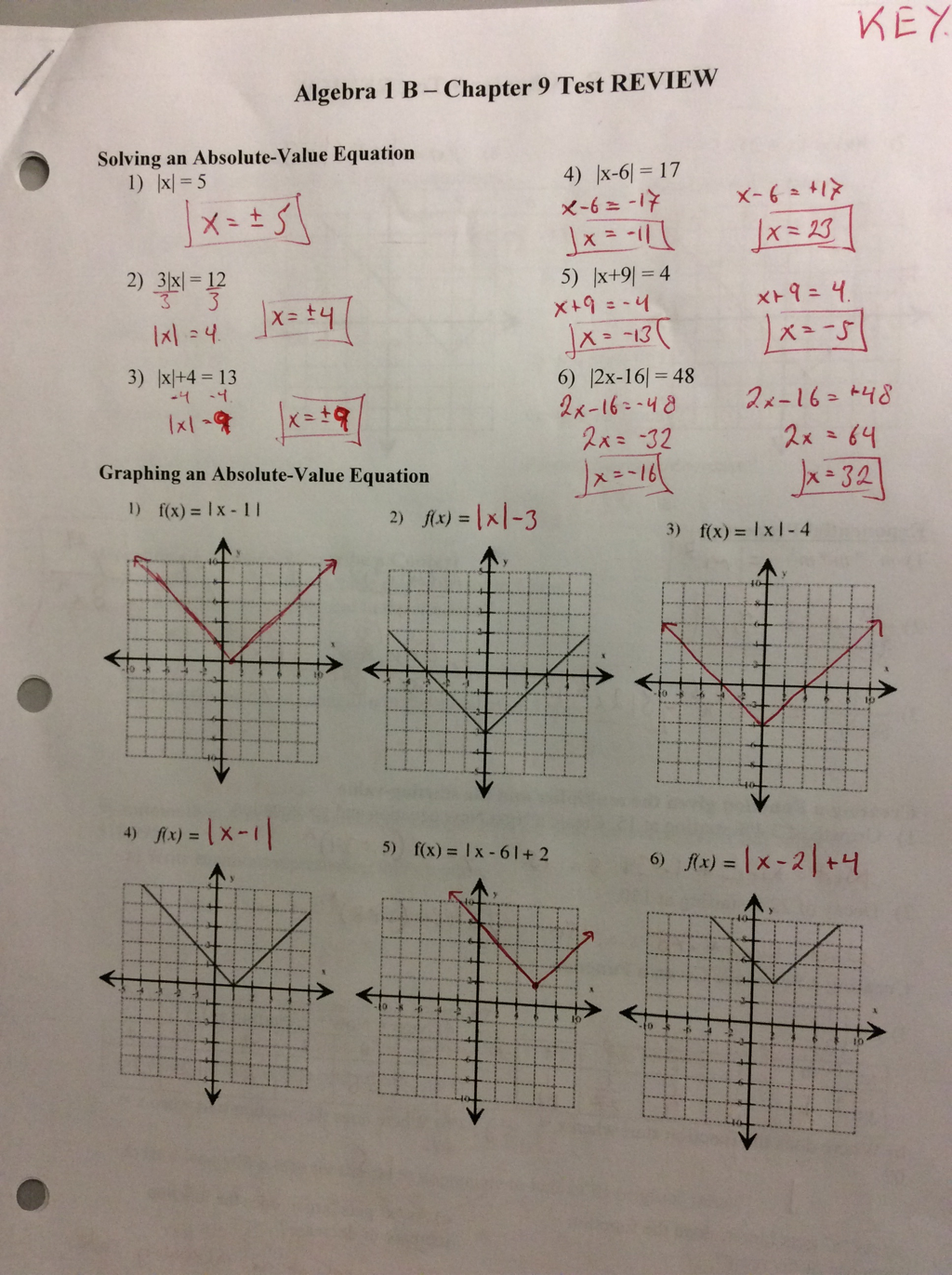 25.25 graphing exponential functions worksheet answers Throughout Graphing Absolute Value Equations Worksheet